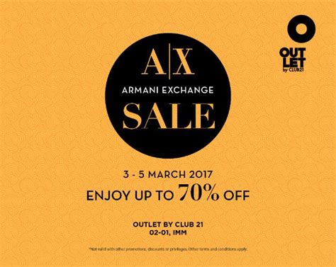 armani outlet shop|armani exchange clearance sale.